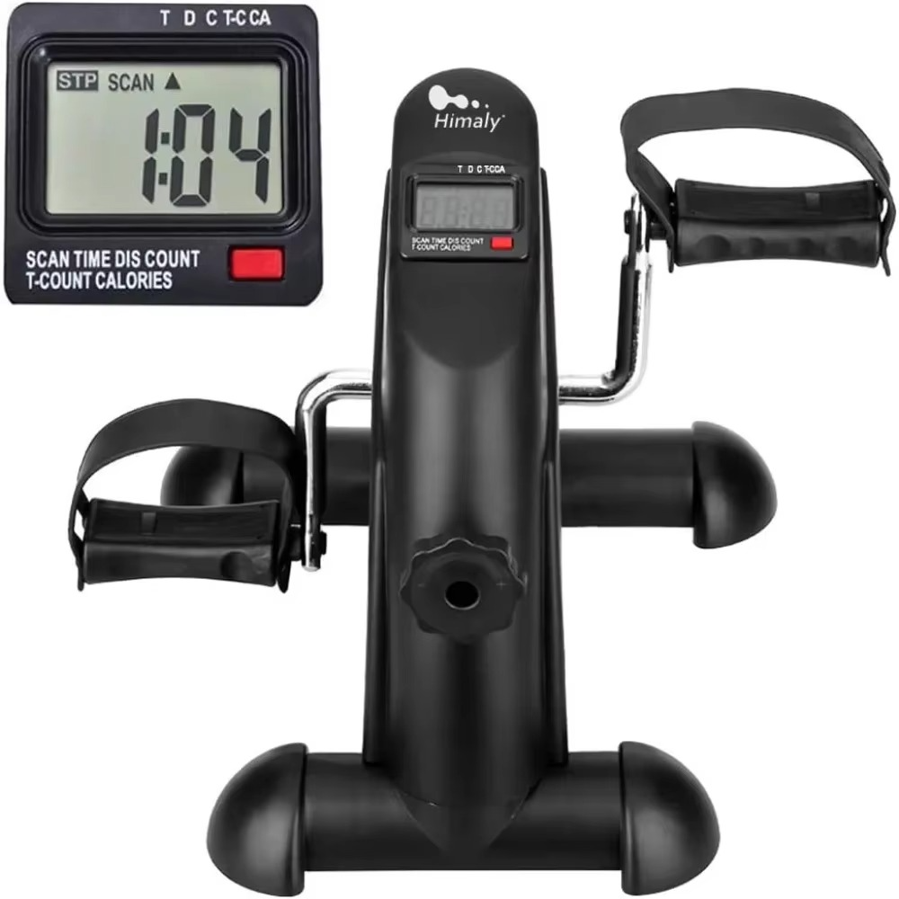  un Mini vélo d'exercice, himaly sous le bureau vélo pédale exercice Portable pied Cycle bras et jambe Peddler Machine