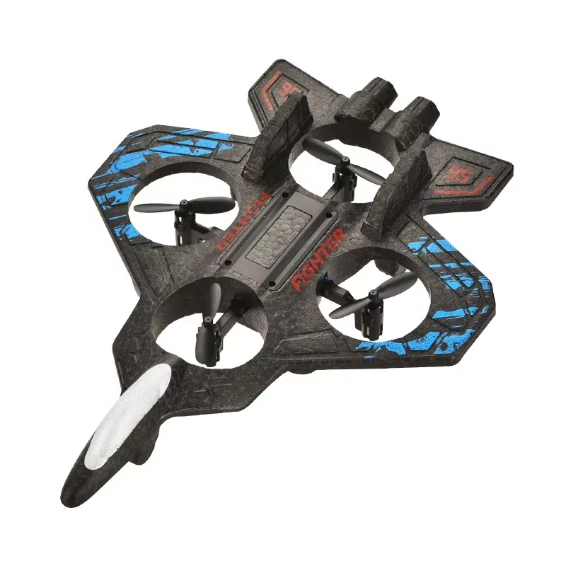 Nouveau avion en mousse télécommandé, éclairage coloré, Quadrotor Rechargeable, Drone à dérive Durable, jouet de la chine continentale