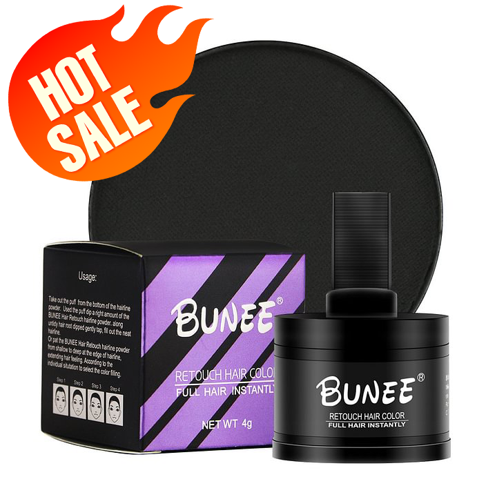  ✨ الحل الفوري لفراغات الشعر في ثوانٍ! BUNEE®