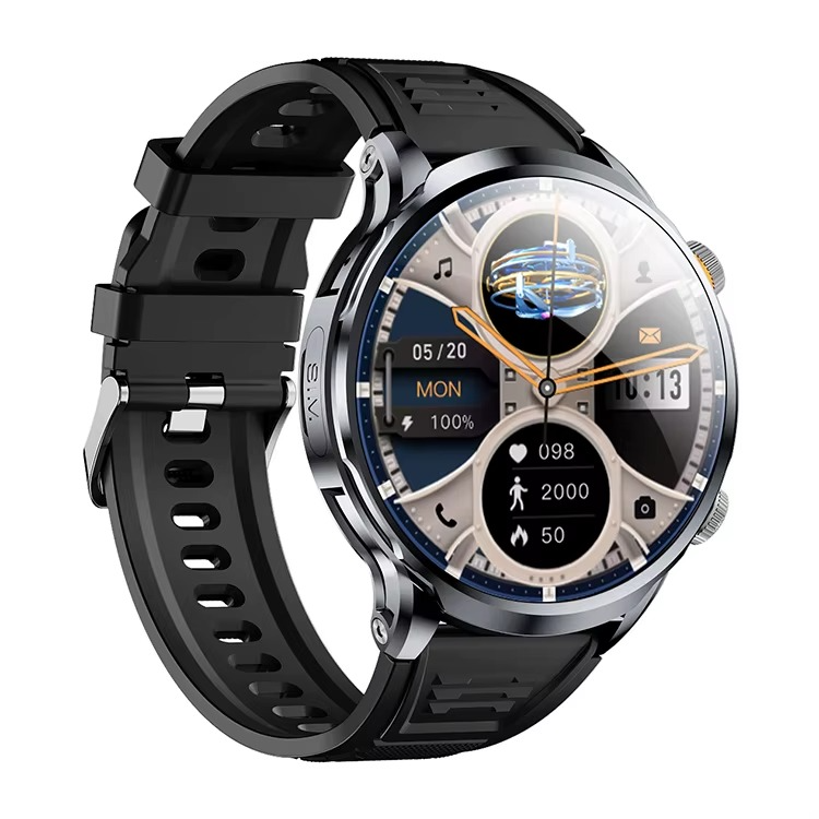 Vente chaude forme ronde 4G Android montre intelligente carte SIM avec WIFI NFC GPS caméra affaires SmartWatch H18